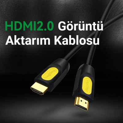 VegGieg 4K 30Hz 18Gbps HDR ARC HDCP Destekli HDMI 2.0 Kablo 10 Metre - 3