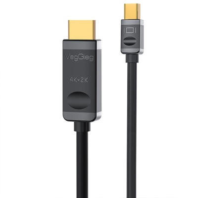 VegGieg 4K 30Hz Mini DisplayPort to HDMI Dönüştürücü Kablo 3 Metre - 1