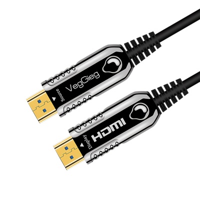 VegGieg 4K 60Hz 18Gbps HDR ARC HDCP Fiber Optik HDMI 2.0 Kablo 12 Metre - 3