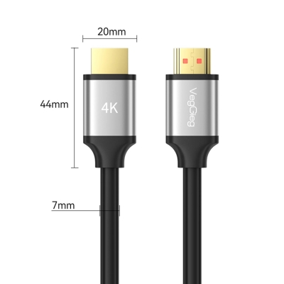 VegGieg 4K 30Hz 18Gbps HDR ARC HDCP HDMI 2.0 Kablo 10 Metre - 5