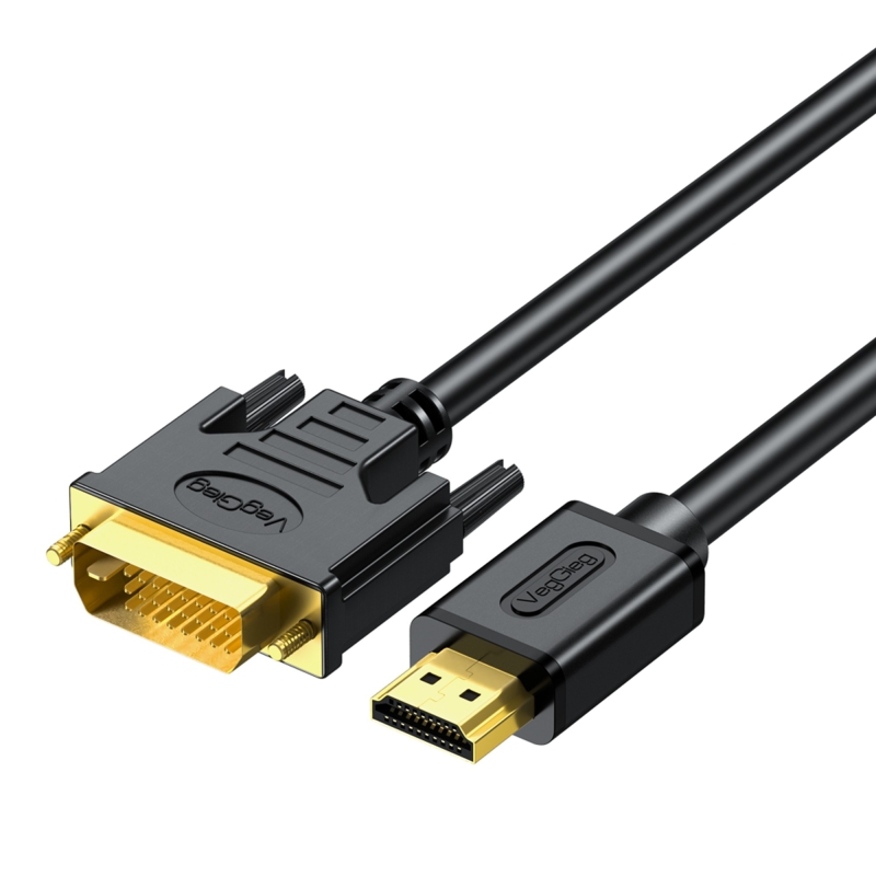 VegGieg HDMI DVI 24+1 Görüntü Kablosu 1.5 Metre - 1