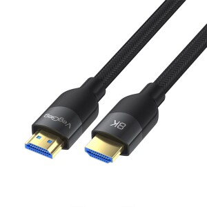 VegGieg Premium 8K 60Hz Örgülü HDMI 2.1 Görüntü ve Ses Aktarım Kablosu 15 Metre - 2