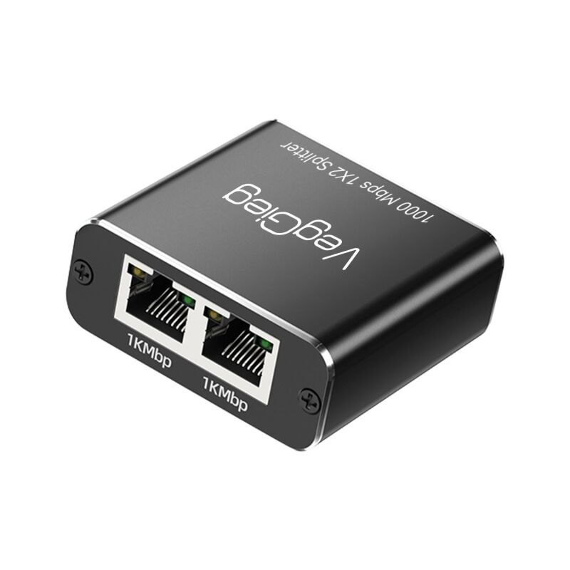 VegGieg RJ45 Gigabit Ethernet Çoklayıcı Splitter Adaptör - 3