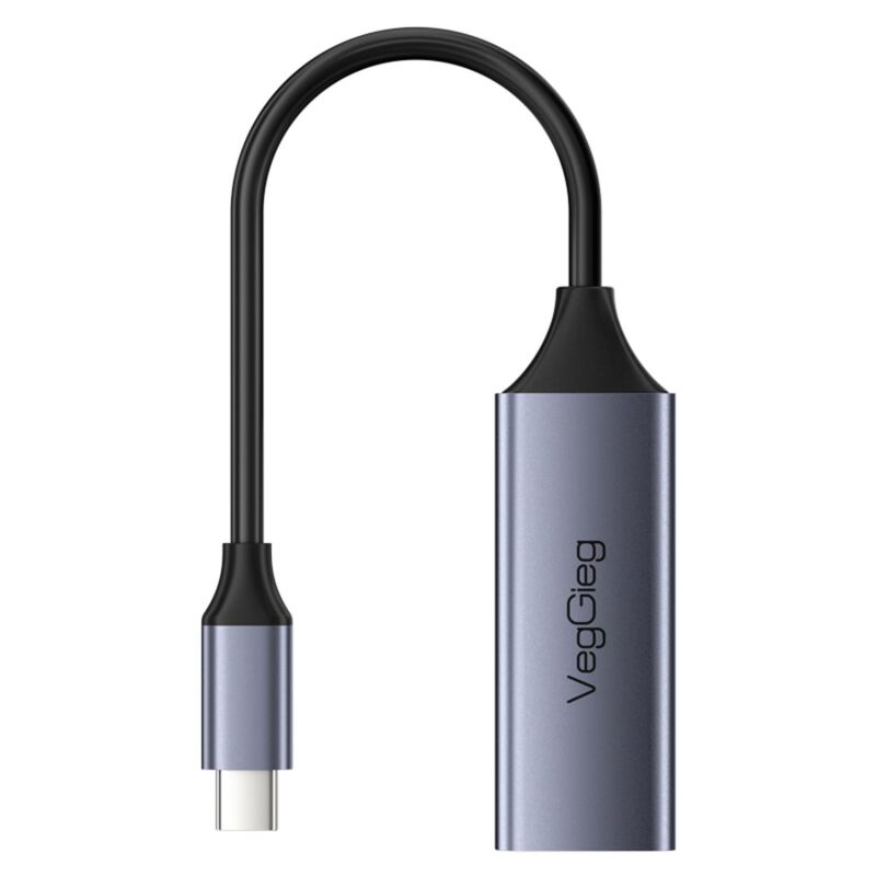 VegGieg Type-C PC, Mac, Konsol, Tv Box 1000Mbps Gigabit Ethernet Adaptörü - 2