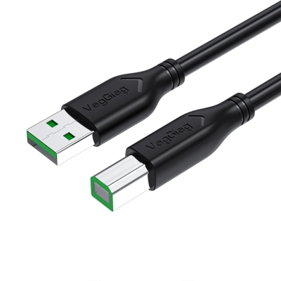 VegGieg USB B Printer Tarayıcı Yazıcı Data Kablosu 10 Metre - 1