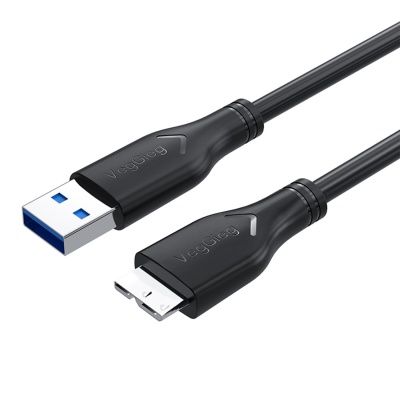 VegGieg USB 3.0 Micro B Şarj ve Data HDD Kablosu 1 Metre - 1