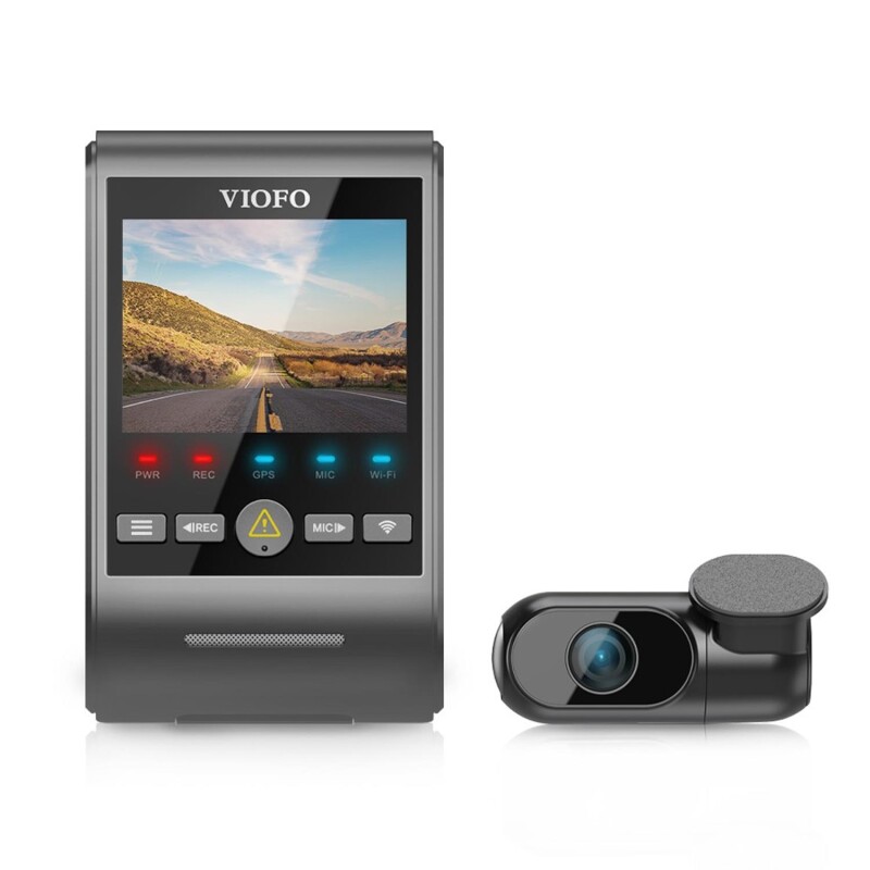 Viofo A229 Duo 2 Kameralı Ön-Arka 2K 1440P 5GHz Wifi GPS’li Araç Kamerası - 1