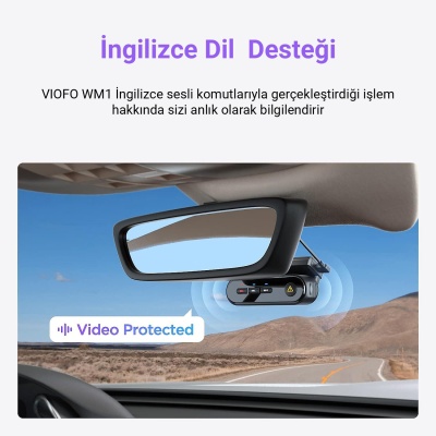 Viofo WM1 2K 30FPS QHD Sony Starvis Sensor Wifi GPS'li Araç Kamerası - 3